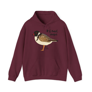 "A Hoodie Hoodie" | Hooded Plover | Unisex Heavy Blend™ Hooded Sweatshirt Printify