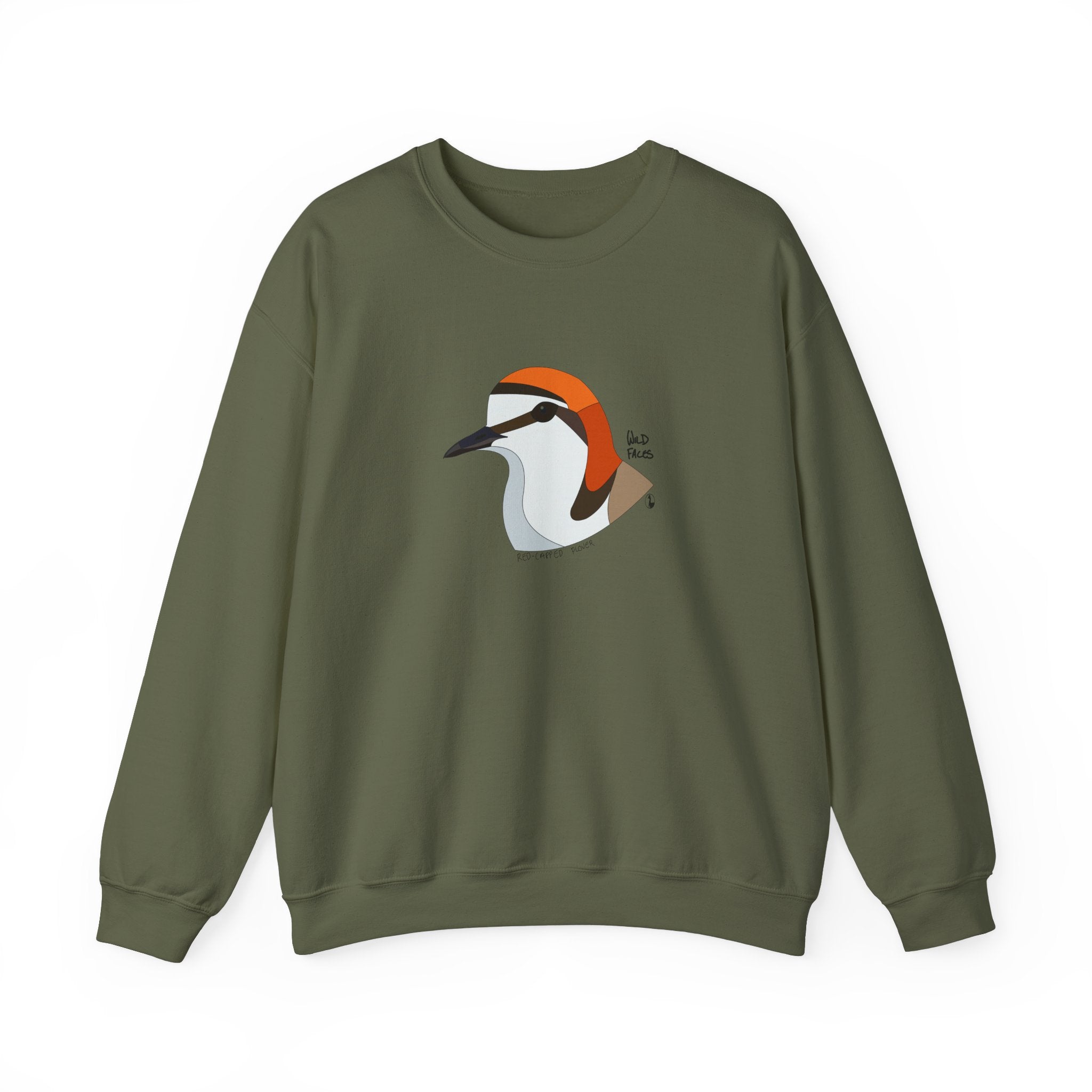 Red-capped Plover | Unisex Heavy Blend™ Crewneck Printify