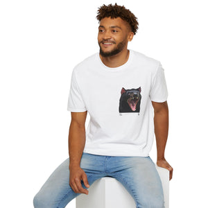 Tasmanian Devil - Small design - Unisex Softstyle T-Shirt Printify