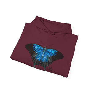 Ulysses Butterfly | Unisex Heavy Blend™ Hooded Sweatshirt Printify