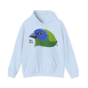 Blue-faced Parrotfinch | Unisex Heavy Blend™ Hooded Sweatshirt Printify