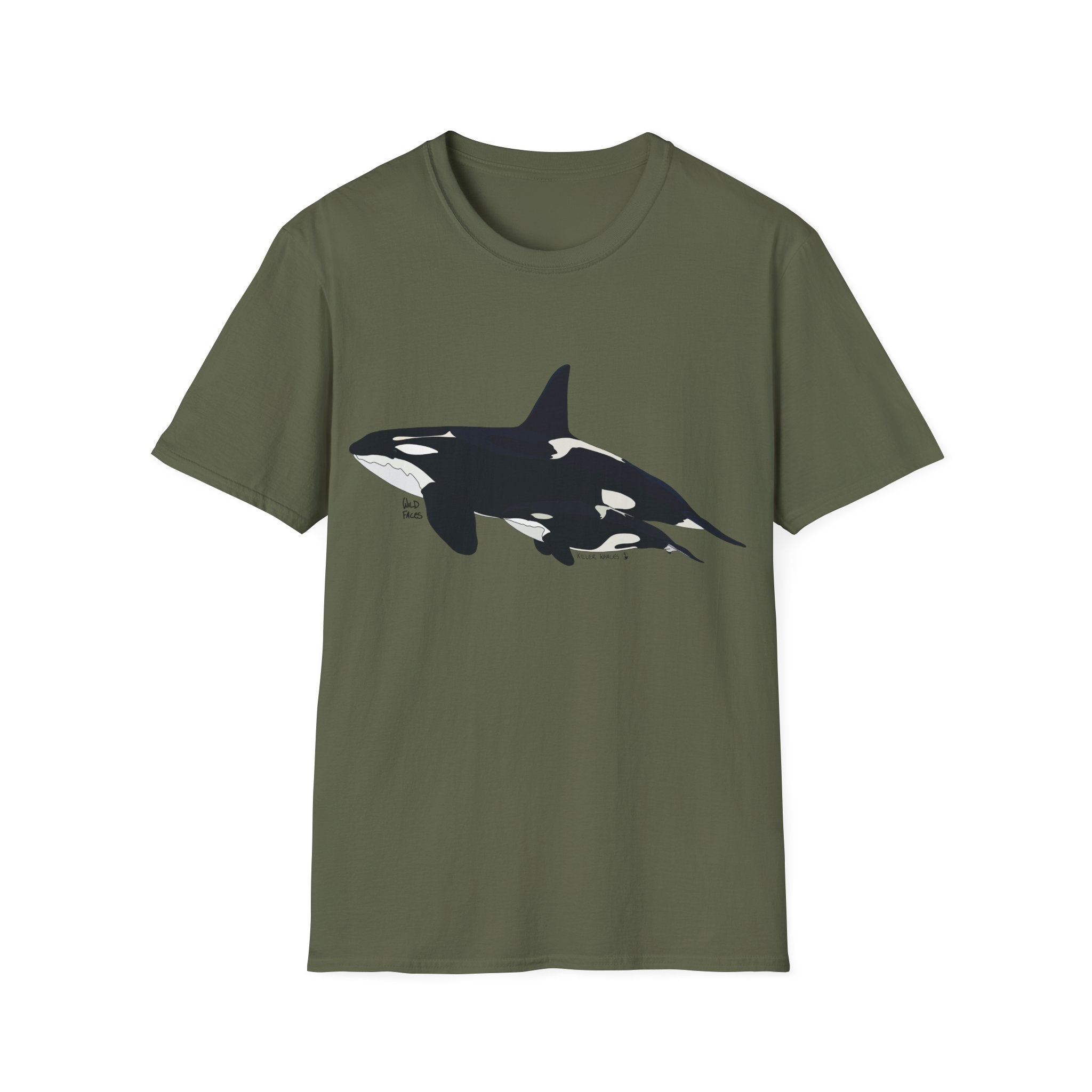 Killer Whales - Unisex Softstyle T-Shirt