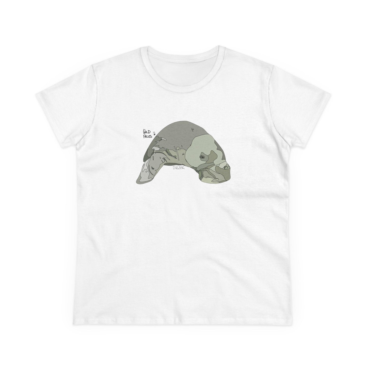 Dugong - Women's Midweight Cotton Tee Printify