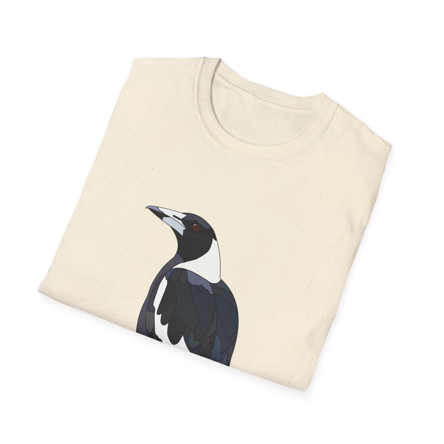Australian Magpie - Unisex Softstyle T-Shirt
