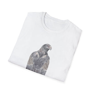 Wedge-tailed Eagle (pastel design) - Unisex Softstyle T-Shirt Printify