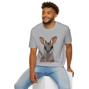 Agile Wallaby - Unisex Softstyle T-Shirt Printify