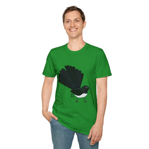 Willy Wagtail - Unisex Softstyle T-Shirt Printify