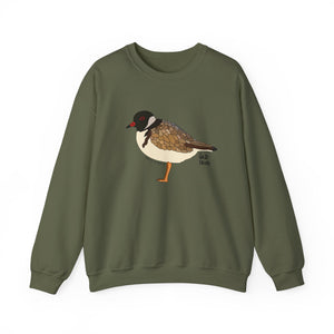 Hooded Plover Sweatshirt | Unisex Heavy Blend™ Crewneck Printify