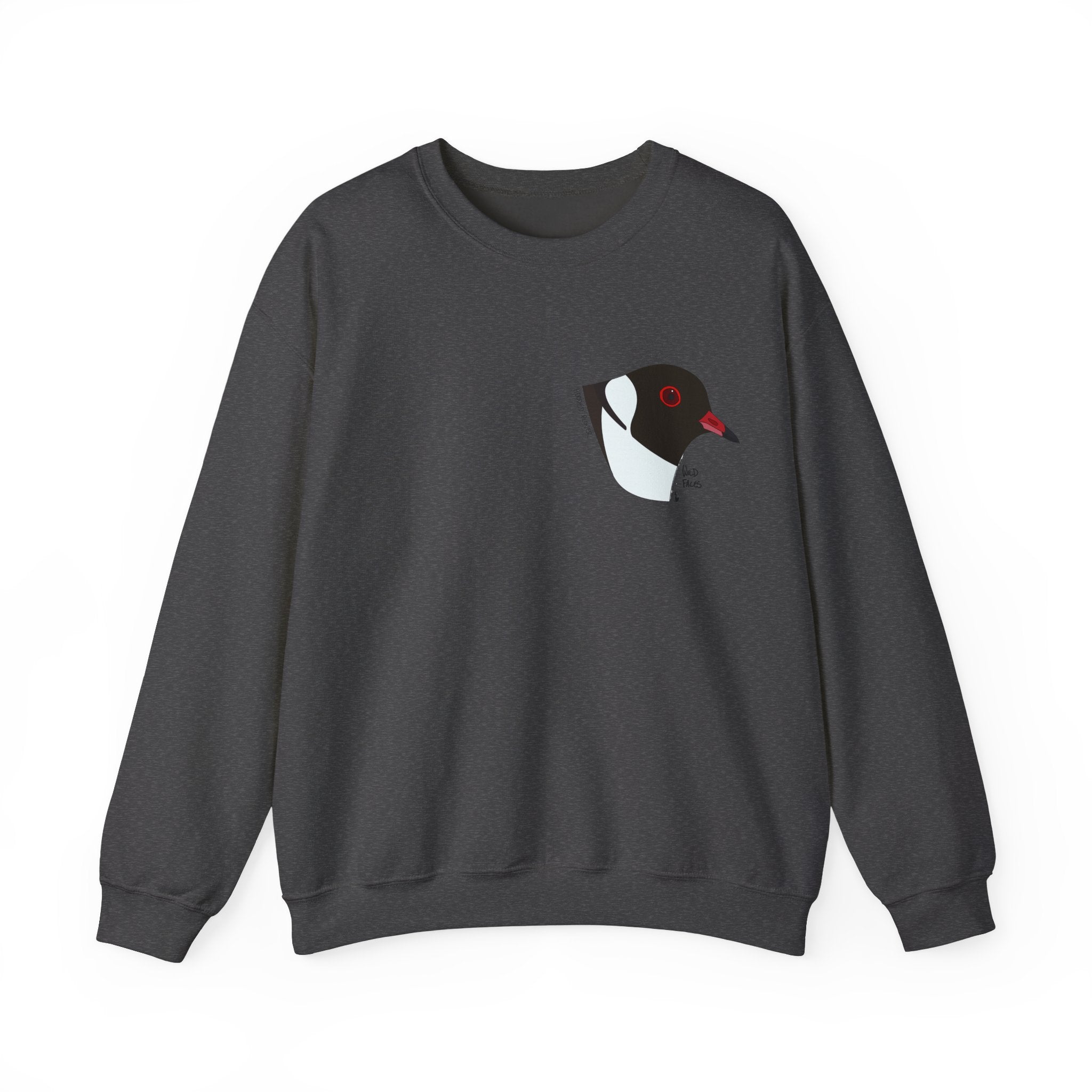 Hooded Plover (head) Sweatshirt | Unisex Heavy Blend™ Crewneck Printify