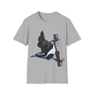 Blue-faced Honeyeater - Unisex Softstyle T-Shirt Printify