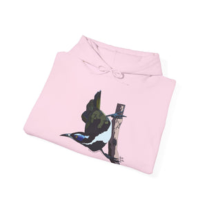 Blue-faced Honeyeater | Unisex Heavy Blend™ Hooded Sweatshirt Printify