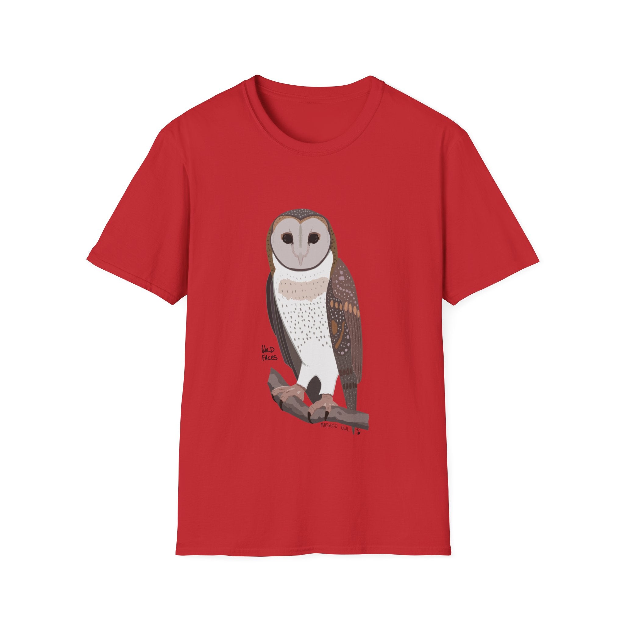 Masked Owl - Unisex Softstyle T-Shirt