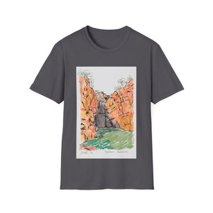 Southern Rockhole, Nitmiluk- Unisex Softstyle T-Shirt Printify