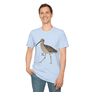 Eastern Curlew- Unisex Softstyle T-Shirt Printify