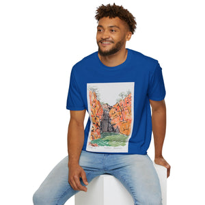 Southern Rockhole, Nitmiluk- Unisex Softstyle T-Shirt Printify