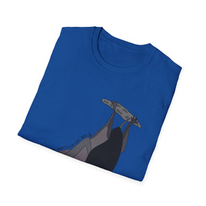 Yellow-bellied Sheath-tailed Bat - Unisex Softstyle T-Shirt - Wild Faces