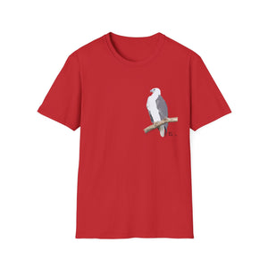 White-bellied Sea Eagle - Small design - Unisex Softstyle T-Shirt Printify