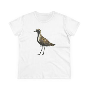 Golden Plover - Women's Midweight Cotton Tee Printify