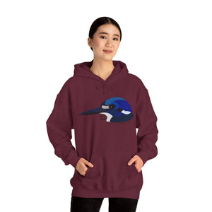 Forest Kingfisher Head | Unisex Heavy Blend™ Hooded Sweatshirt Printify