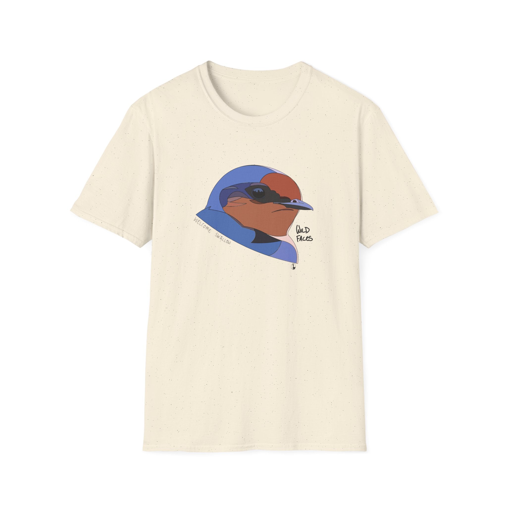 Welcome Swallow - Unisex Softstyle T-Shirt Printify