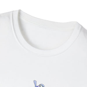 A trio of  Fairy-wrens (spendid, superb and lovely) - Small design - Unisex Softstyle T-Shirt Printify