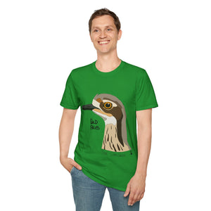 Bush Stone-curlew Head - Unisex Softstyle T-Shirt Printify