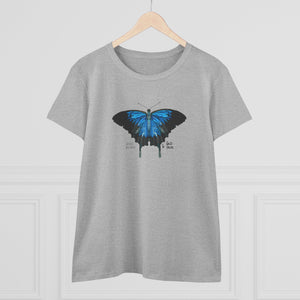 Ulysses Butterfly - Women's Midweight Cotton Tee Printify