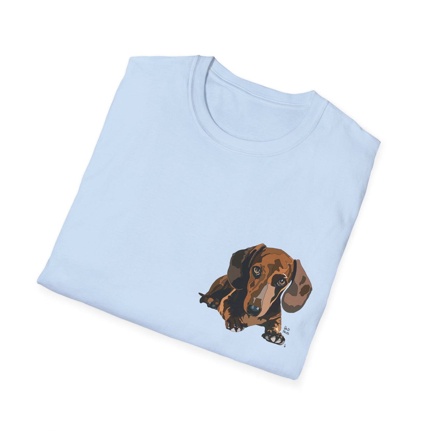 Dachshund (small body) - Unisex Softstyle T-Shirt