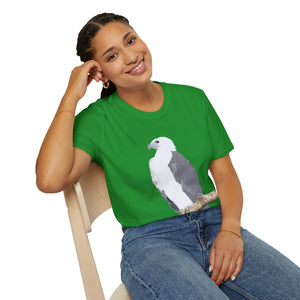 White-bellied Sea Eagle - Unisex Softstyle T-Shirt Printify