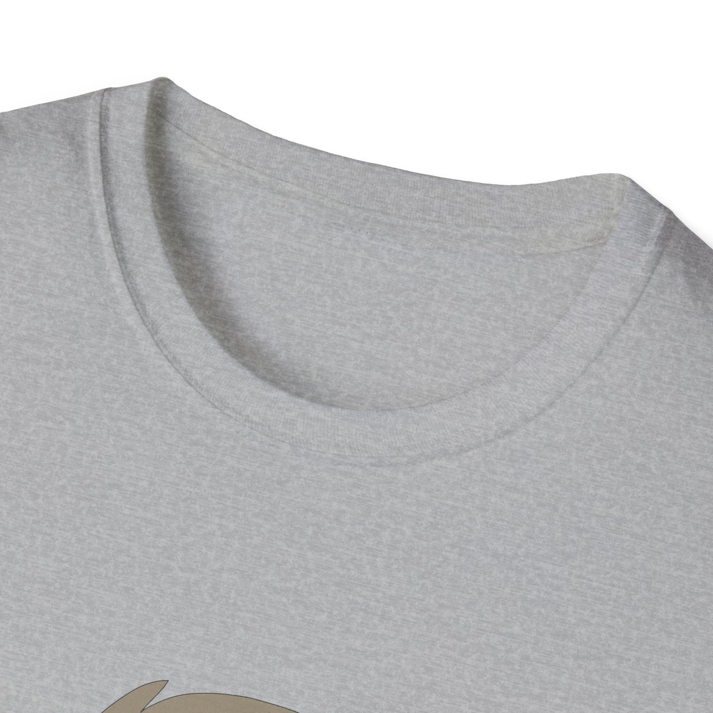 Bush Stone-curlew Head - Unisex Softstyle T-Shirt Printify