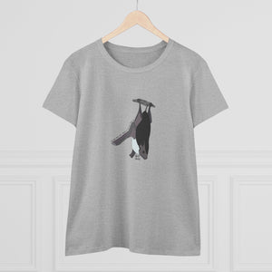 Yellow-bellied Sheath-tailed Bat - Women's Midweight Cotton Tee Printify