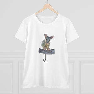 Common Brushtail Possum - Women's Midweight Cotton Tee Printify