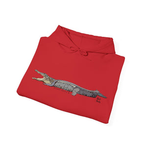 Saltwater Crocodile | Unisex Heavy Blend™ Hooded Sweatshirt Printify