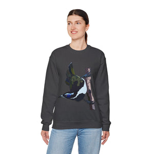 Blue-faced Honeyeater Sweatshirt | Unisex Heavy Blend™ Crewneck Printify