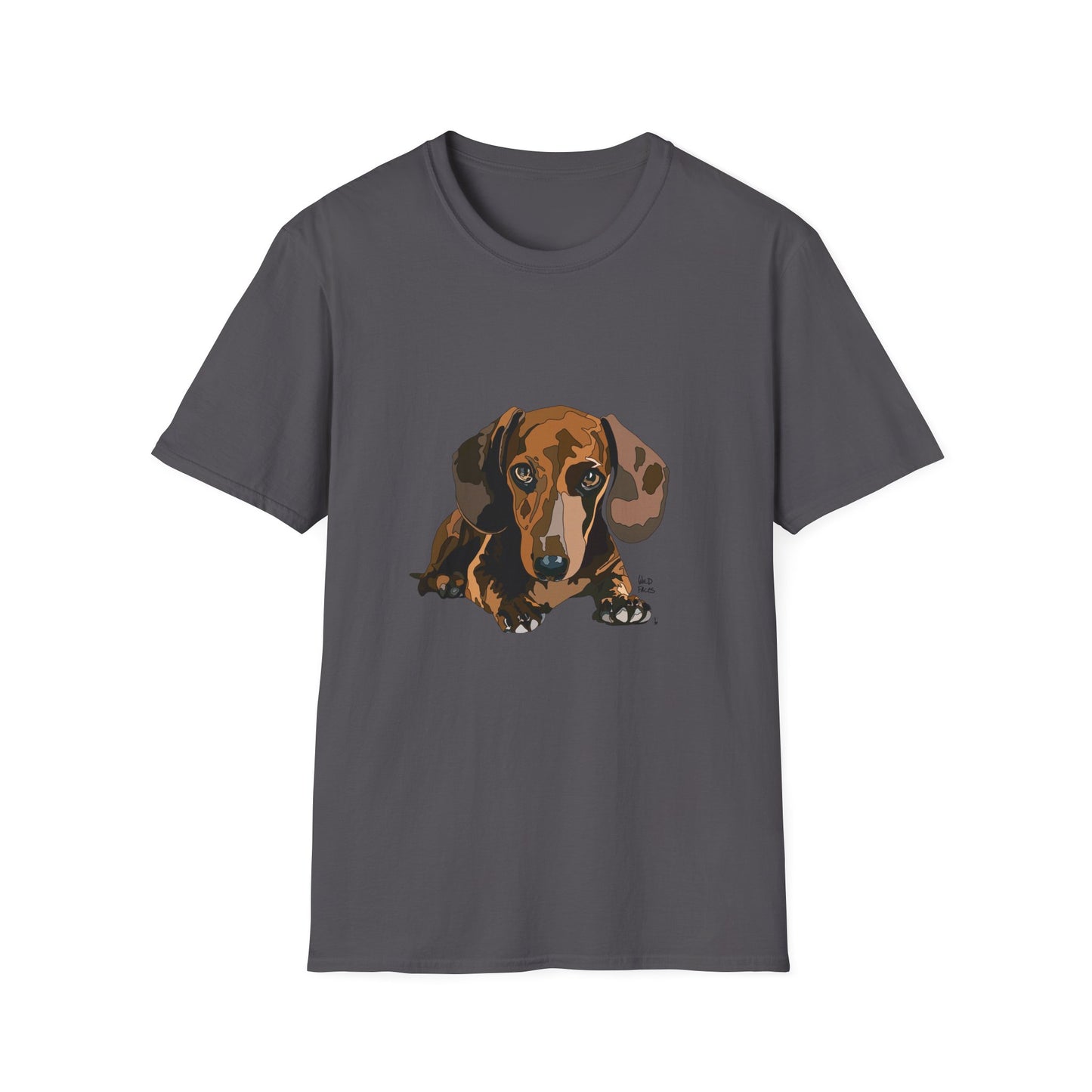 Dachshund (body) - Unisex Softstyle T-Shirt