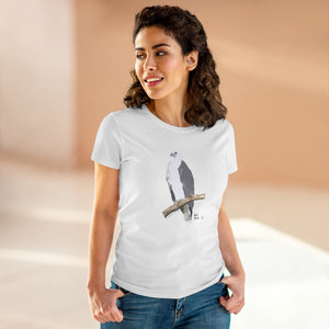 White-bellied Sea Eagle - Women's Midweight Cotton Tee Printify