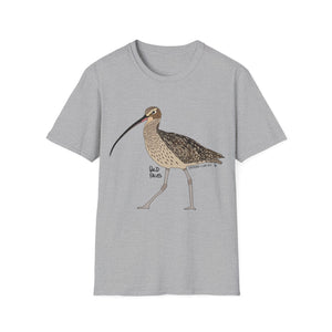 Eastern Curlew- Unisex Softstyle T-Shirt Printify