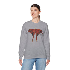 Hercules Moth Sweatshirt | Unisex Heavy Blend™ Crewneck Printify