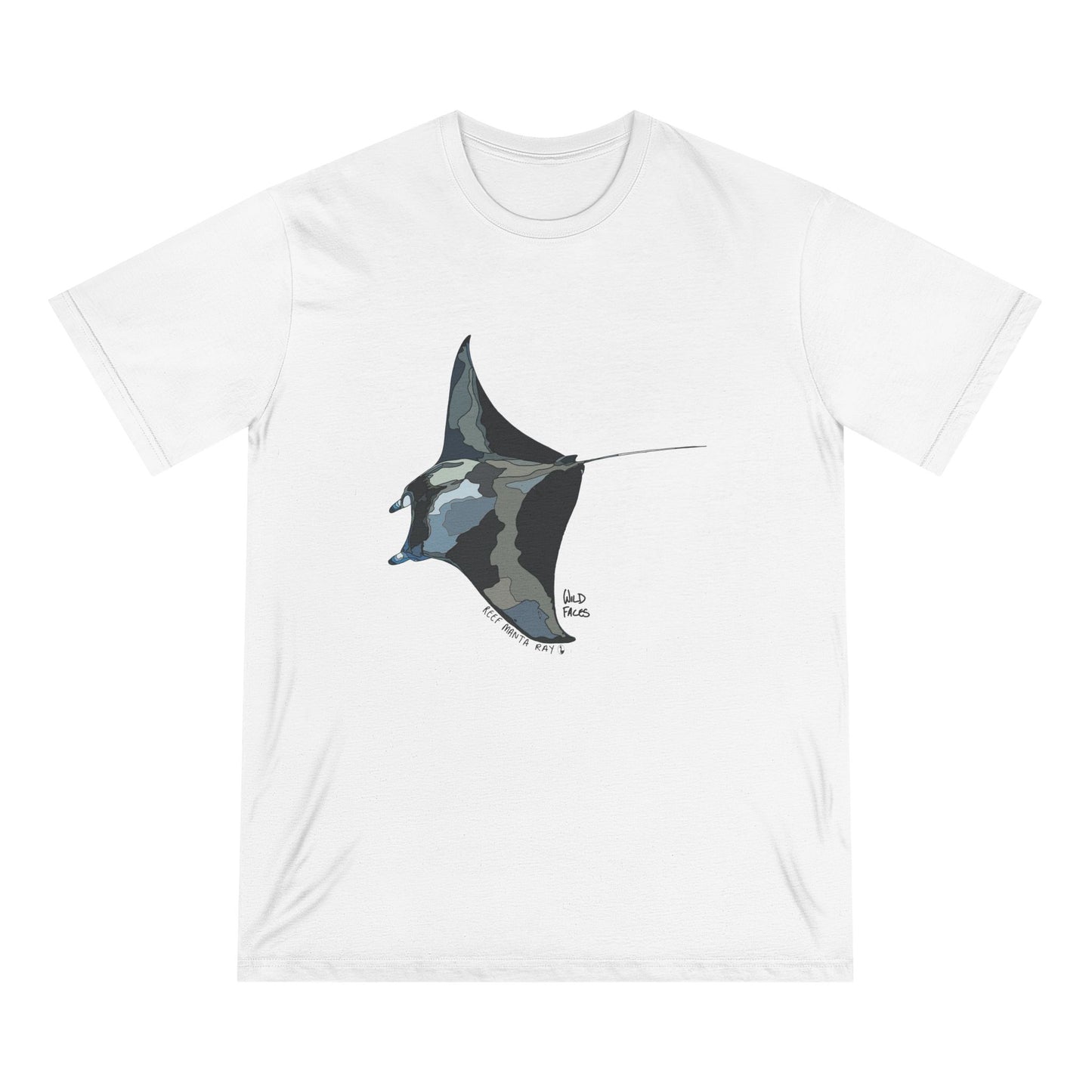 Reef Manta Ray | Organic Staple T-shirt