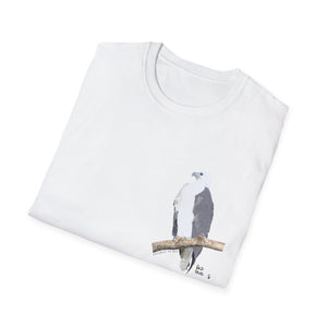White-bellied Sea Eagle - Small design - Unisex Softstyle T-Shirt Printify