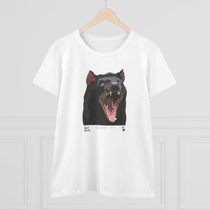 Tasmanian Devil - Women's Midweight Cotton Tee Printify