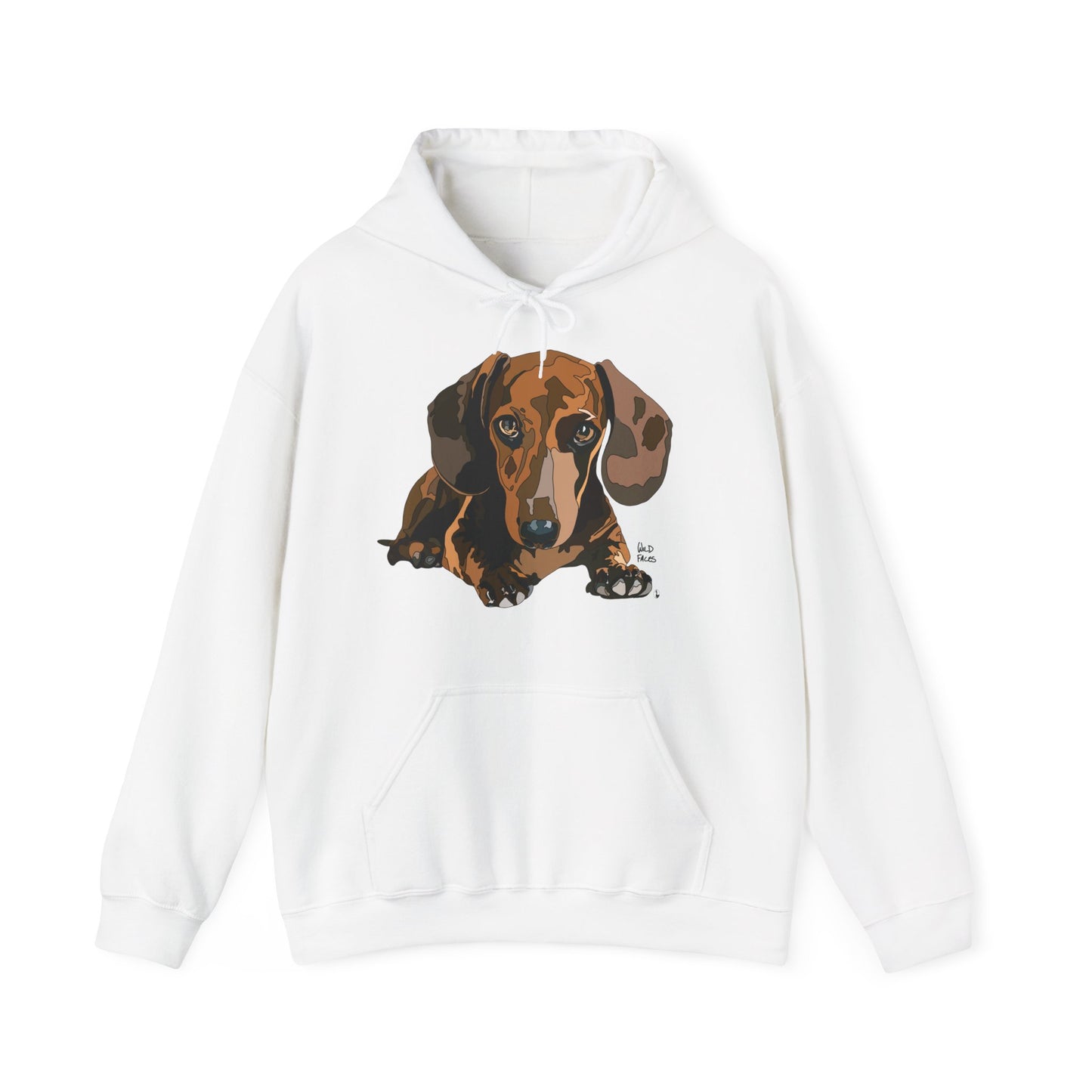 Dachshund (body) | Unisex Heavy Blend™ Hooded Sweatshirt