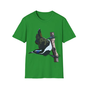 Blue-faced Honeyeater - Unisex Softstyle T-Shirt Printify
