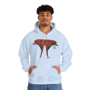Hercules Moth | Unisex Heavy Blend™ Hooded Sweatshirt Printify