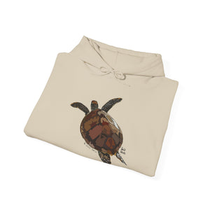 Green Turtle | Unisex Heavy Blend™ Hooded Sweatshirt Printify
