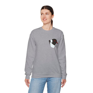 Hooded Plover (head) Sweatshirt | Unisex Heavy Blend™ Crewneck Printify