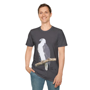 White-bellied Sea Eagle - Unisex Softstyle T-Shirt Printify