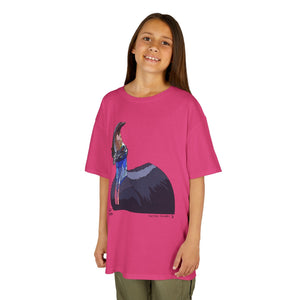 Southern Cassowary | Kids Heavy Cotton™ Tee Printify