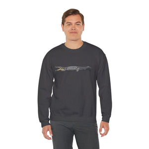 Saltwater Crocodile Sweatshirt | Unisex Heavy Blend™ Crewneck Printify