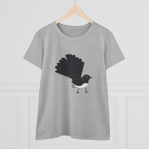 Willy Wagtail - Women's Midweight Cotton Tee Printify